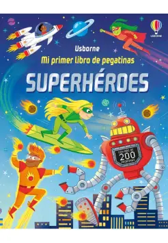 SUPERHROES, MI PRIMER LIBRO DE PEGATINAS