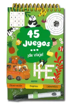 45 JUEGOS DE VIAJE. LIBRO PIZARRA