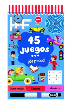 45 JUEGOS DE PASEO. LIBRO PIZARRA.