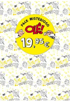 PACK MISTERIOSO OL! (AMARILLO) MORTADELO Y FILEMN