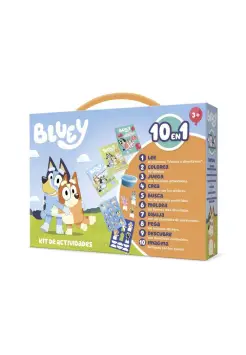 MALETN 10 EN 1 BLUEY. KIT DE ACTIVIDADES