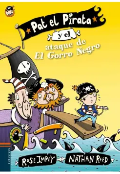 3. PAT EL PIRATA Y EL ATAQUE DE EL GORRO NEGRO. CUENTO CON LETRA CURSIVA