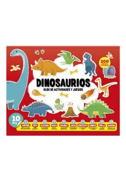 DINOSAURIOS, BLOC DE ACTIVIDADES Y JUEGOS