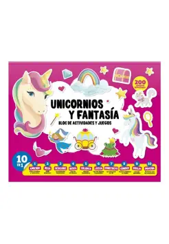 UNICORNIOS Y FANTASA, BLOC DE ACTIVIDADES Y JUEGOS