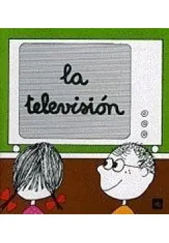 10. LA TELEVISIN. CUENTO EN LETRA CURSIVA.