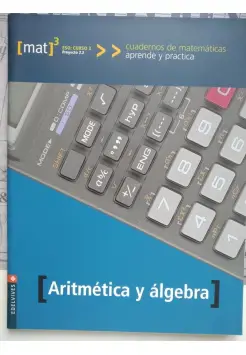 CUADERNO MATEMTICAS 3 ESO.ARITMTICA Y LGEBRA