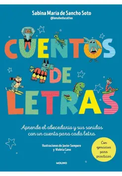 CUENTOS DE LETRAS. CON LETRA EN CURSIVA