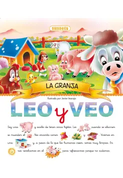 LA GRANJA, CON PICTOGRAMAS. EN LETRA CURSIVA