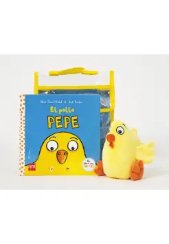 EL POLLO PEPE, PACK DE PELUCHE Y CUENTO POP UP