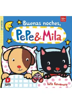 BUENAS NOCHES, PEPE Y MILA, LIBRO DE CARTON Y SOLAPAS