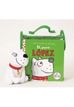 EL PERRO LPEZ, PACK CON PELUCHE. LIBRO POP UP