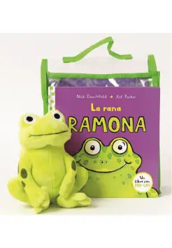 LA RANA RAMONA, PACK LIBRO EN POP-UP Y PELUCHE