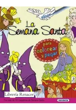 LA SEMANA SANTA PARA COLOREAR Y PEGAR