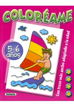 COLORAME DE 5 A 6 AOS. CON TRAZO MS ADAPTADO A SU EDAD.