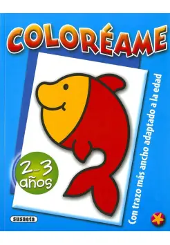 COLORAME DE 2 A 3 AOS. CON TRAZO MS ANCHO ADAPTADO A SU EDAD.