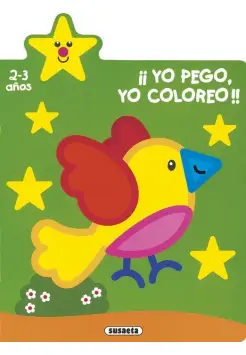 YO PEGO, YO COLOREO 2 A 3 AOS PAJARO