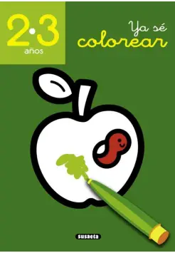 YA S COLOREAR 2-3 AOS, MANZANA