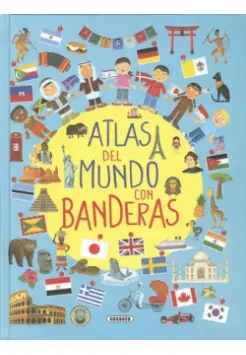 ATLAS DEL MUNDO CON BANDERAS