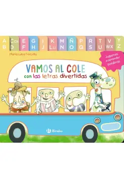 VAMOS AL COLE CON LAS LETRAS DIVERTIDAS. CON LETRA EN MAYSCULA