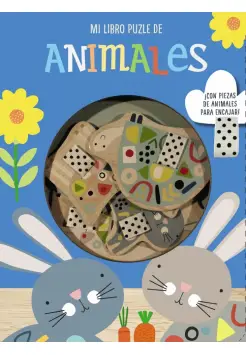 MI LIBRO PUZLE DE ANIMALES. CON PIEZAS DE ANIMALES PARA ENCAJAR!