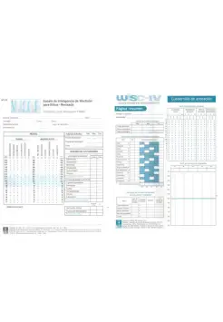 CUADERNILLO ANOTACIN WISC-R - HOJA DE RESPUESTAS