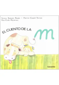 EL CUENTO DE LA M CON LETRA EN CURSIVA