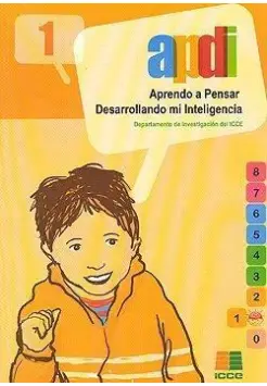 APDI 1, APRENDO A PENSAR DESARROLLANDO MI INTELIGENCIA