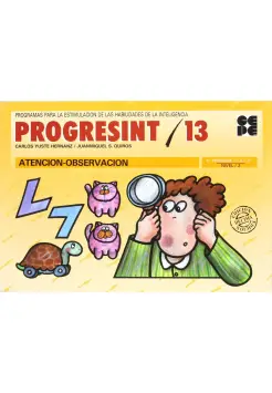 PROGRESINT 13, ATENCIN - OBSERVACIN