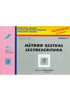 103. MTODO GESTUAL LECTOESCRITURA. FICHAS 3