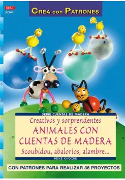 ANIMALES CON CUENTAS DE MADERA