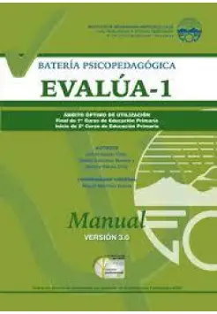 BATERA PSICOPEDAGGICA EVALA 1 MANUAL VERSIN 3,0