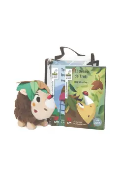 TROTI EN EL BOSQUE. PACK 2 LIBROS + PELUCHE