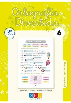 ORTOGRAFA DIVERTIDA 6. ATENCIN A LA DIVERSIDAD