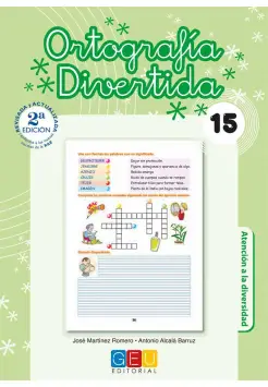 ORTOGRAFA DIVERTIDA 15. ATENCIN A LA DIVERSIDAD