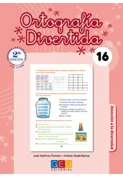 ORTOGRAFA DIVERTIDA 16. ATENCIN A LA DIVERSIDAD