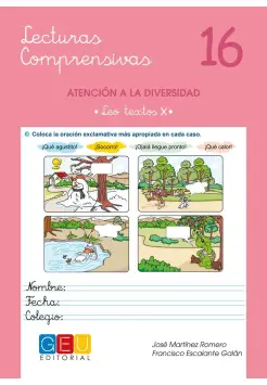 LECTURAS COMPRENSIVAS 16. LEO TEXTOS X. ATENCIN A LA DIVERSIDAD