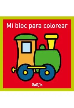 MI BLOC PARA COLOREAR. TREN