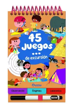 45 JUEGOS DE EXCURSIN. LIBRO PIZARRA