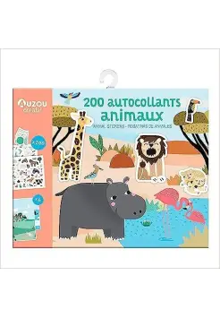 MI ESTUCHE DE ARTISTA: 200 PEGATINAS DE ANIMALES