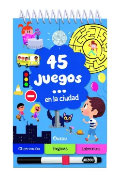 45 JUEGOS EN LA CIUDAD. LIBRO PIZARRA