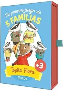 MI PRIMER JUEGO DE FAMILIAS. CON 5 FAMILIAS