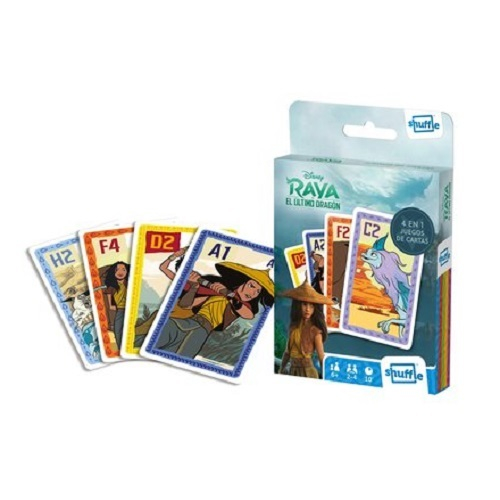 BARAJA NAIPE INFANTIL RAYA Y EL ULTIMO DRAGON