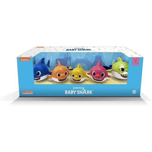 BABY SHARK PACK FAMILIA 5 UNIDADES