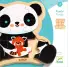 PUZZLE DE MADERA PANDA 9 PIEZAS