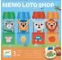 MEMO LOTO SHOP, JUEGO DE MESA