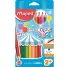 LPICES TRIANGULARES MAXI, CAJA DE 12 COLORES