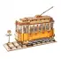 TRANVA, MAQUETA DE MADERA TRAMCAR