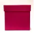 CAJA DE REGALO EN COLOR FUCSIA, 125 X 125 X 125 MM