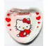 CONJUNTO 8 PLATOS DE CARTN 23 CM DIMETRO. HELLO KITTY