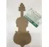 SILUETA VIOLONCHELO EN MDF 18CM